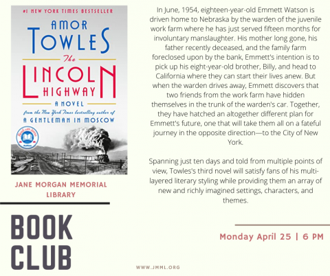 April Book Club 